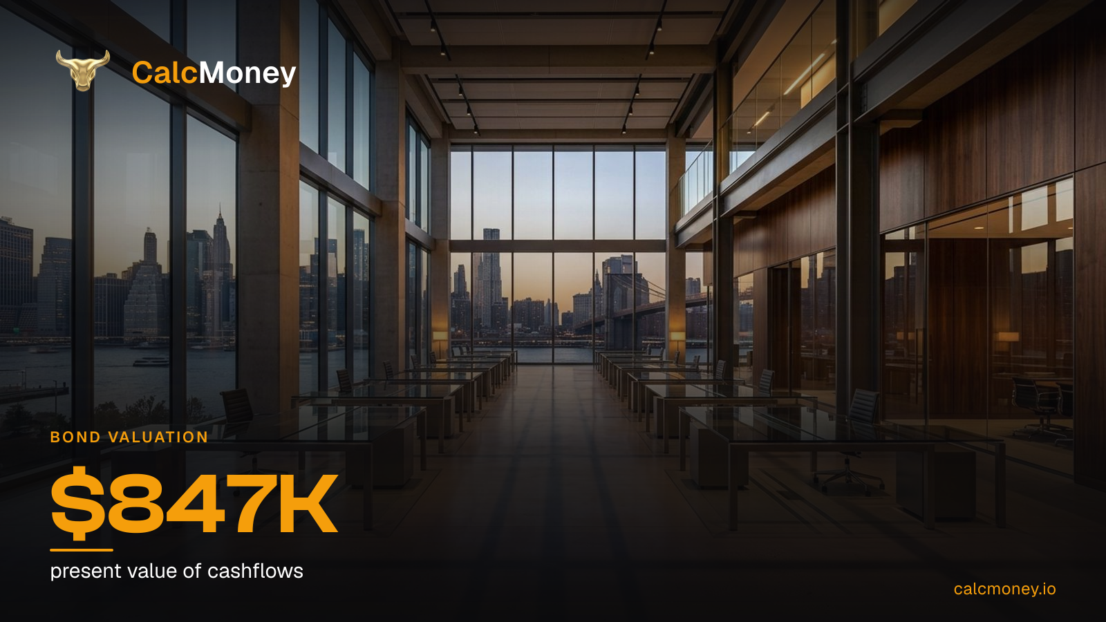How to Calculate Discounted Cash Flow Valuation on Bond Investments
