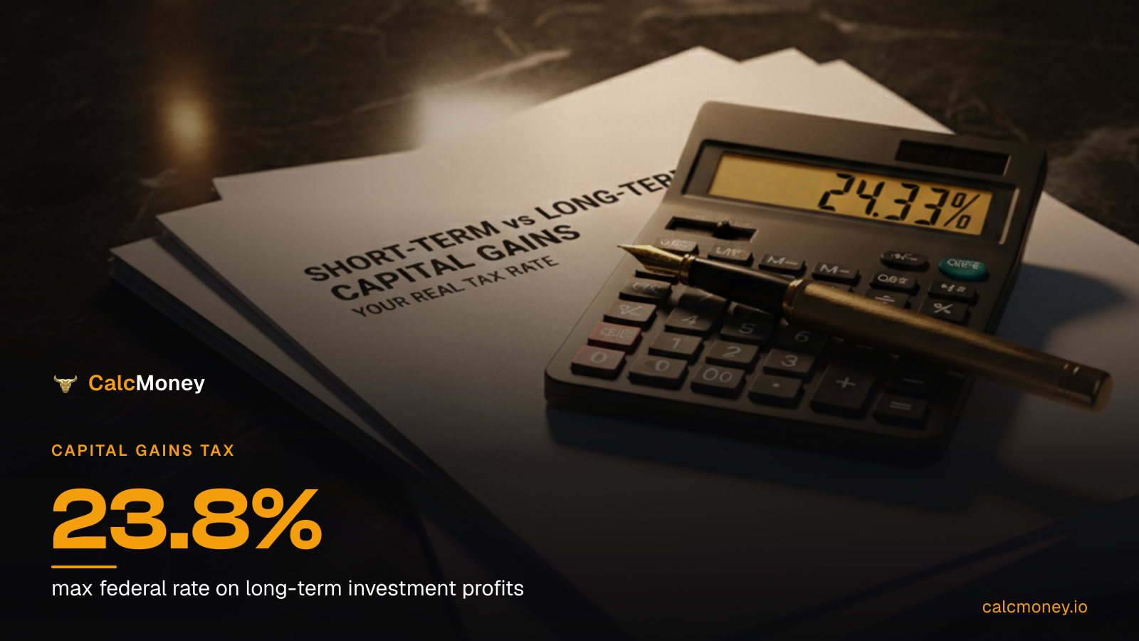 Short-Term vs Long-Term Capital Gains: How to Calculate Your Real Tax Rate